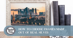 frames made out of real silver