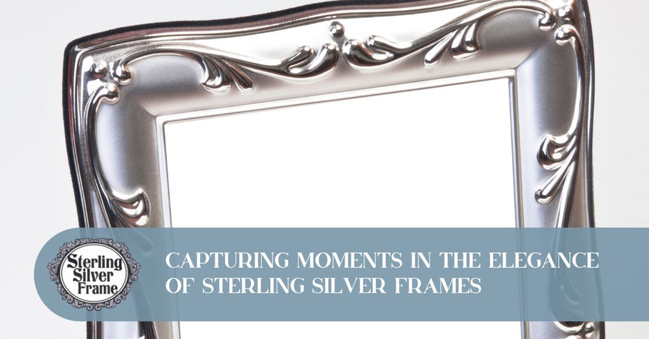 Capturing Moments in the Elegance of Sterling Silver Frames