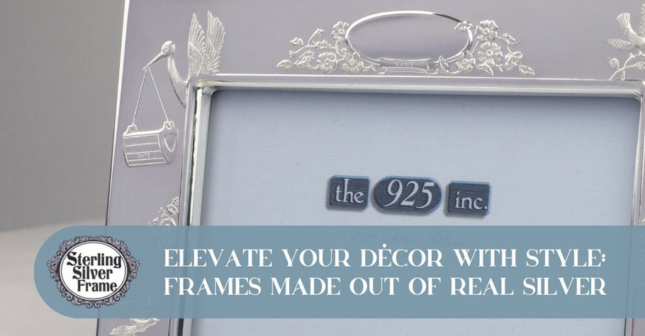 Elevate Your Décor with Style: Frames Made Out of Real Silver