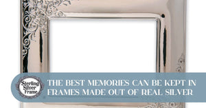  frames made out of real silver